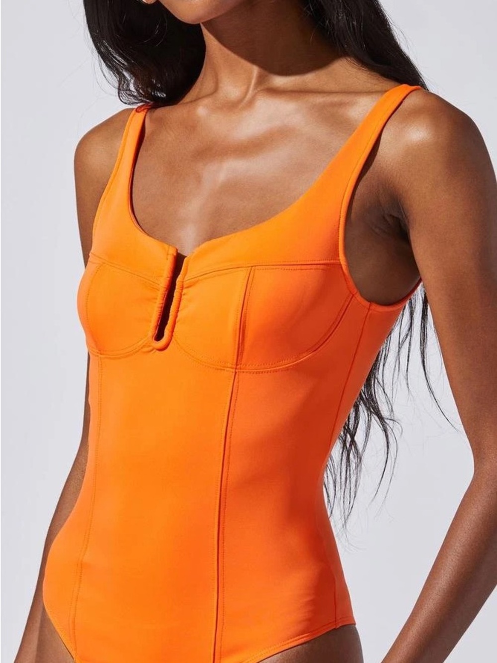 ASTR Orange Bodysuit NWT Nordstrom Size Small